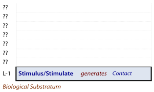 Stimulus as the 1st Level in the Primary Hierarchy of Communication: the foundation and the means of all communication.