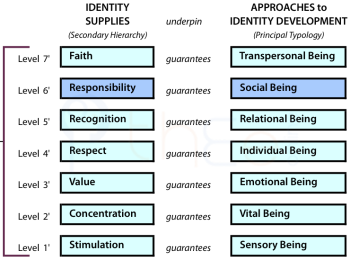 Faith and 'Transpersonal Being' as part of the framework of Experience enable spirituality.